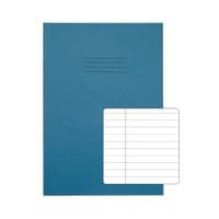 Exercise Book 80 Page A4 8mm Ruled Light Blue Contract (Pack of 50)