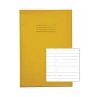 Exercise Book 80 Page A4 8mm Ruled Yellow Contract (Pack of 50)