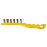 Wire Brushes 4 Rows - Plastic - D31788