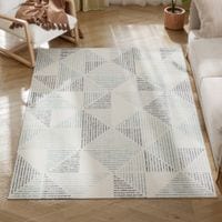 Non-Slip -Large Rug for Living Room 170 x 120 cm Multi-Coloured 170L x 120W x 0.7T cm