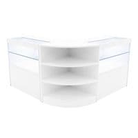 Andromeda LED Shop Counter  Set LM60 & 2 X C900    White