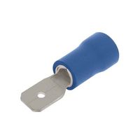 Qcrimp Pre-Insulated Terminal Male Push-on -Blue 4.8mm x 0.8mm - QBPO48M8