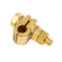 Earth Rod -Standard B -Type Cable Lug Clamp Brass - BCBR