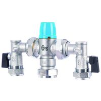 22mm MX Tmv with Isolation Valves - C-101-1102