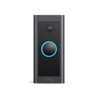 Smart Video Doorbell Wired - Black