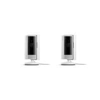 Indoor Smart Home Security System (2 X - White 2nd Generation Cameras)
