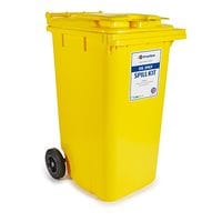 240 Litre Oil Only Spill Kit 2 Wheeled Bin