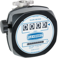 Mechanical Nutating Disk Diesel Meter - Connections 1in - Delivery 20 - 120 -L/min - 4 - Digits