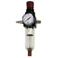 Pressure Regulator Gauge. Condensate Drainage. Connections 1/4in BSP - 7180