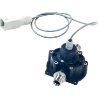 Electronic Oval Gears Flow Meter AdBlue /def Water Based Fluids Body Ixef Pulse Transmitter - 2716