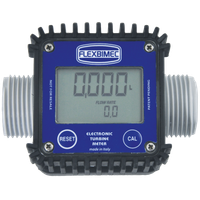 AdBlue /def Turbine Digital Meter Reinforced Polyamide Body line Installation Connections 1in