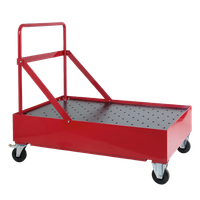 Wheeled Containing Base 2 Drums 208 -L -Series Tank Service Base - 8539