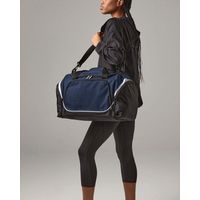 Pro Team Locker Bag Front Pocket Designed for Easy Decoration 600D/420D Polyester Combination QS277MCSR/BLK/WHIONE