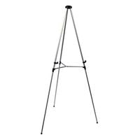 Lightweight Display Easel Silver 86x165cm
