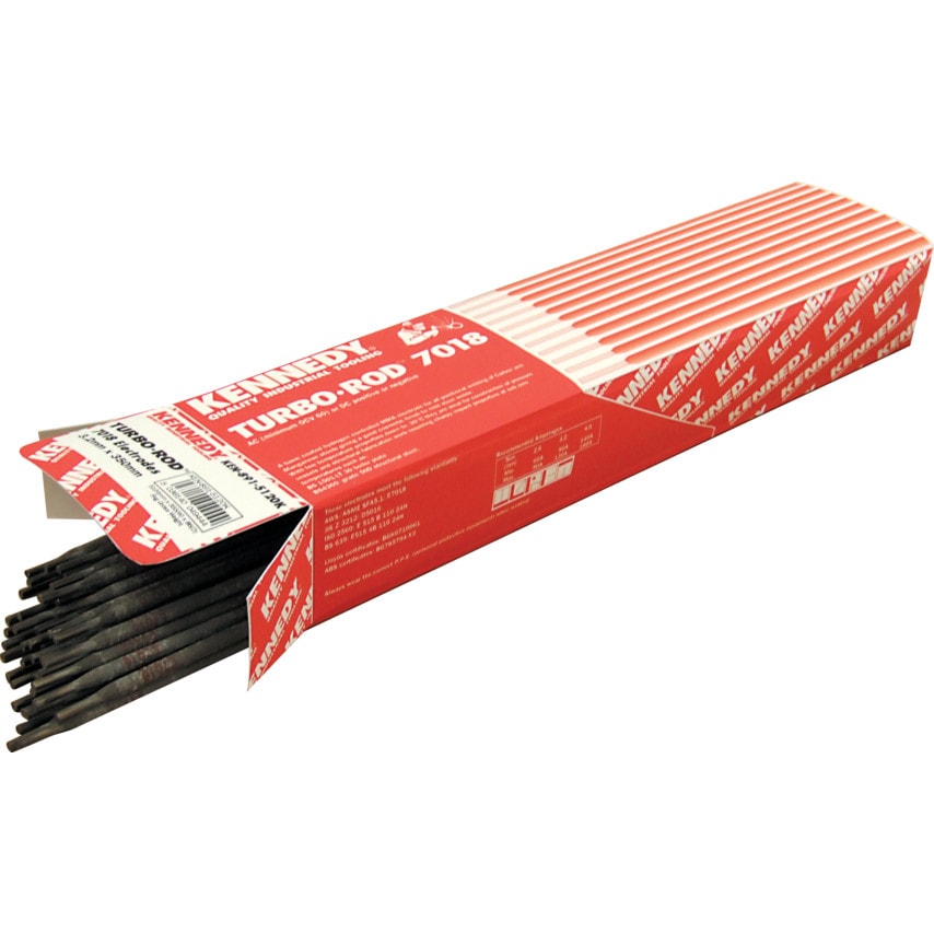 Kennedy 2.5MM Turboïrodô E7018 Welding Rods (Low Hydrogen) 5KG Zoro UK