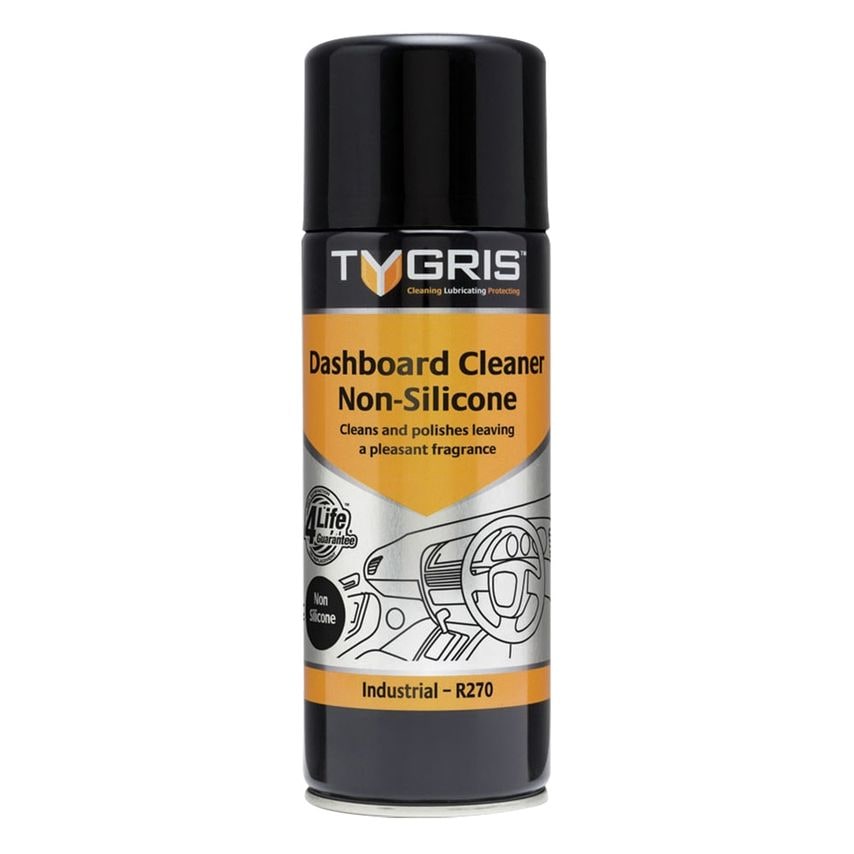Tygris Dashboard Cleaner Non-Silicone - Fast-Acting, Perfumed Cleaner and Polish
