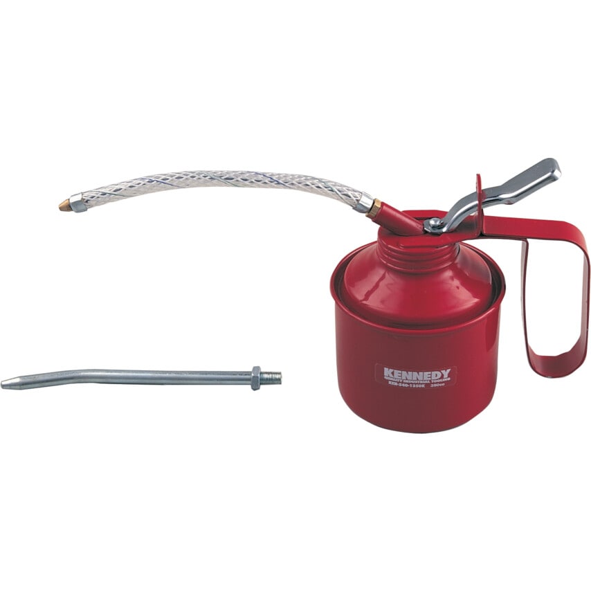 Kennedy 125ml Metal Oil Can - Force Feed Pump