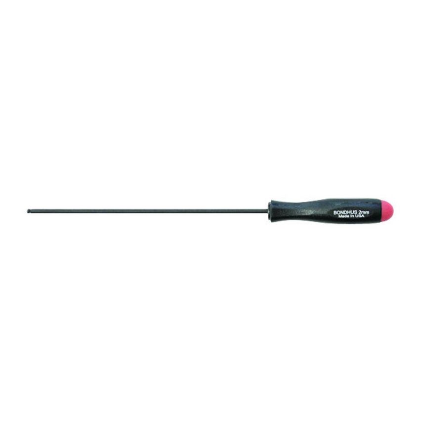 Bondhus BS2mmL Ball Driver Hex Long Series, 2mm, 10752