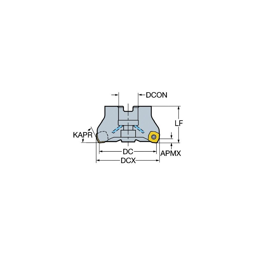 Sandvik Coromant RA365100J31W15H Milling Cutter
