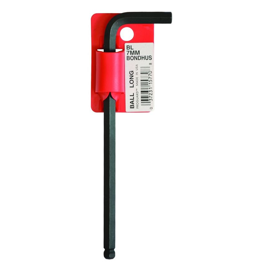 Bondhus BL8.0XL Long Series Ballend Hex Key 195mm, 8mm, 16072
