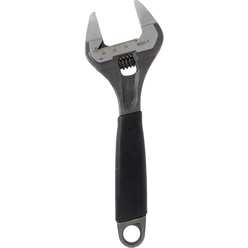 Bahco 9031T 8" Extra Wide Thin Jaw Adjustable Wren at Zoro