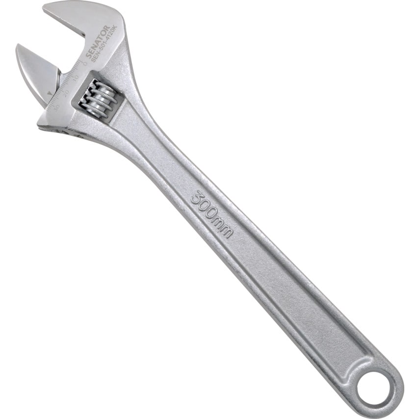 Senator 8"/200MM Chromed Drop Adjustable Spanner Zoro UK