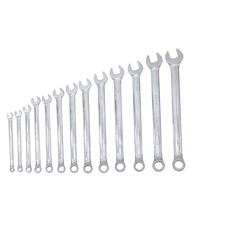 KennedyPro Imperial Combination Spanner Set, 1/4 1IN., Set of 13