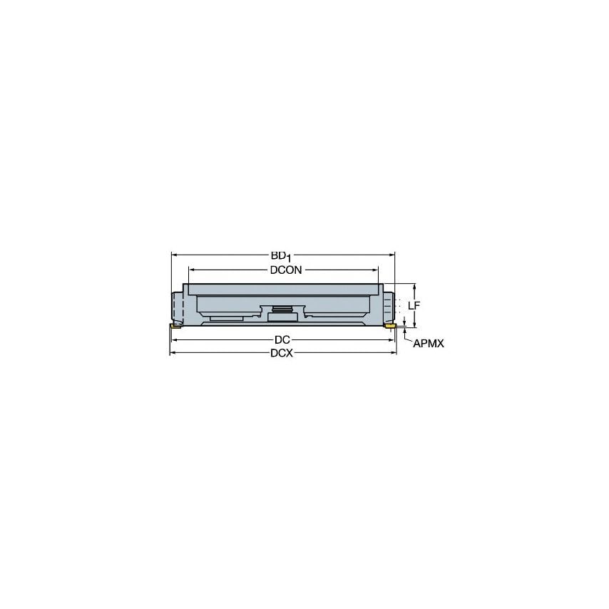 Sandvik Coromant R260.82-315-12H-F Face Mill