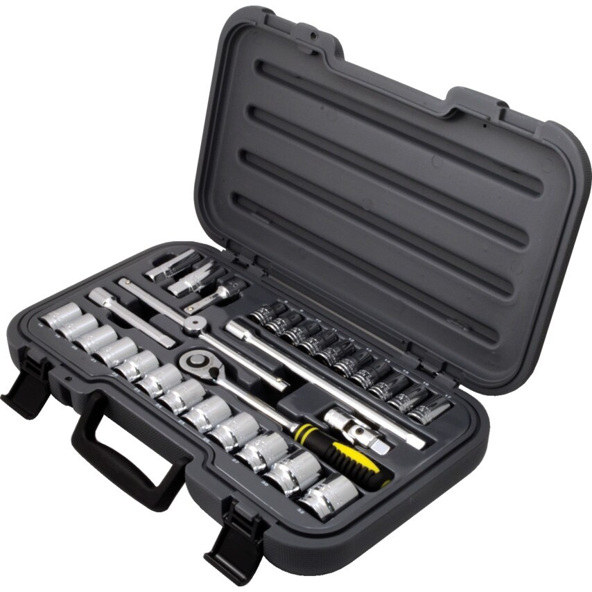 Shop Yamoto Metric Socket Set (30 Piece) 1/2" Square Drive Tools