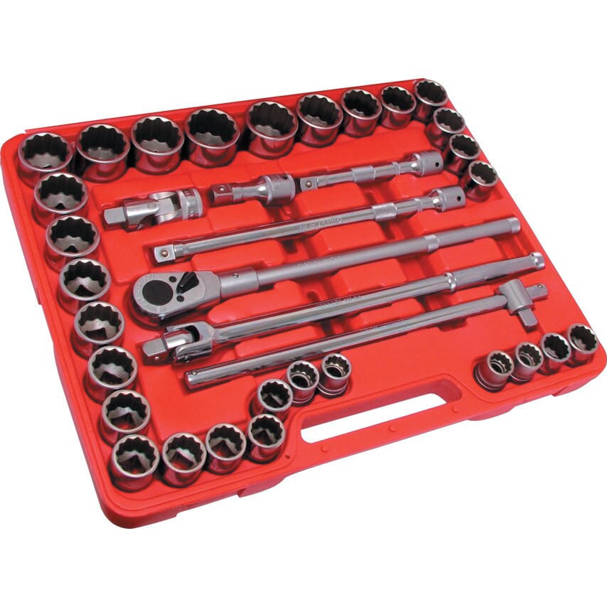 KennedyPro MM/Inch Professional Socket Set 3/4" S at Zoro