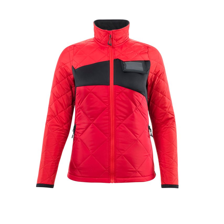 Mascot 18025-318 Women's Accelerate Jacket - Traffic Red/Black - 5XL