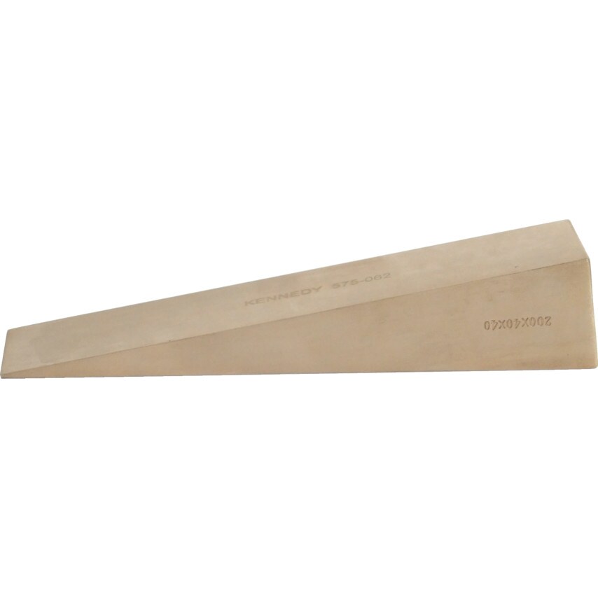 Kennedy-Pro 200X40X40MM Spark Resistant Wedge Al-Br Aluminium Bronze
