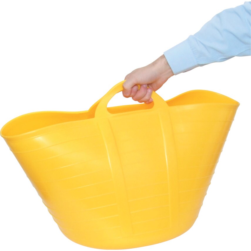 Sitesafe Flexi Tub 26LTR Builders Bucket Yellow CT at Zoro