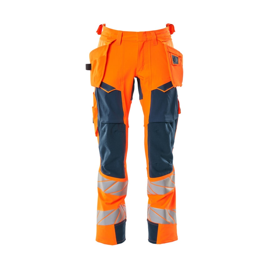 Mascot 19031-711 Accelerate Safe Trousers with Holster Pockets - Hi-vis Orange/D