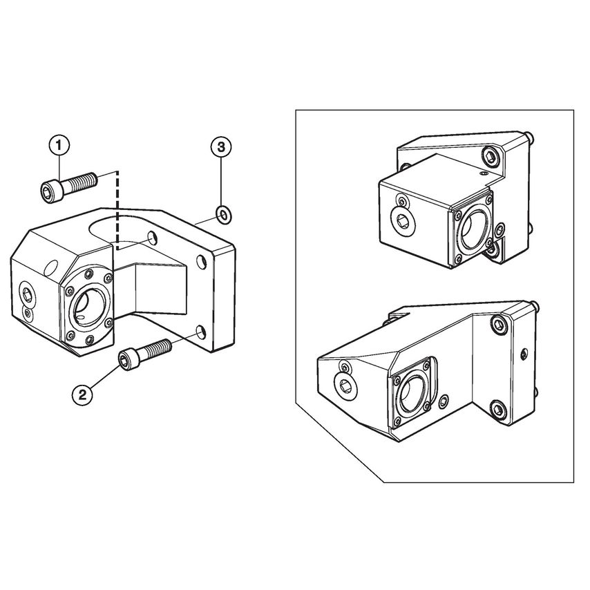 Sandvik Coromant C3-TLI-MA-D Clamping Unit