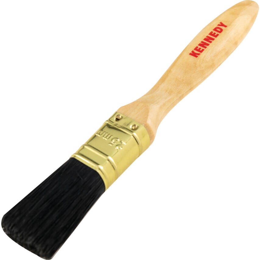 Flat Professional Paint Brushes, Natural Bristle