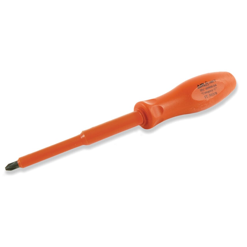 ITL Insulated Tools Ltd Electricians Screwdriver, NO.3 Phillips Tip