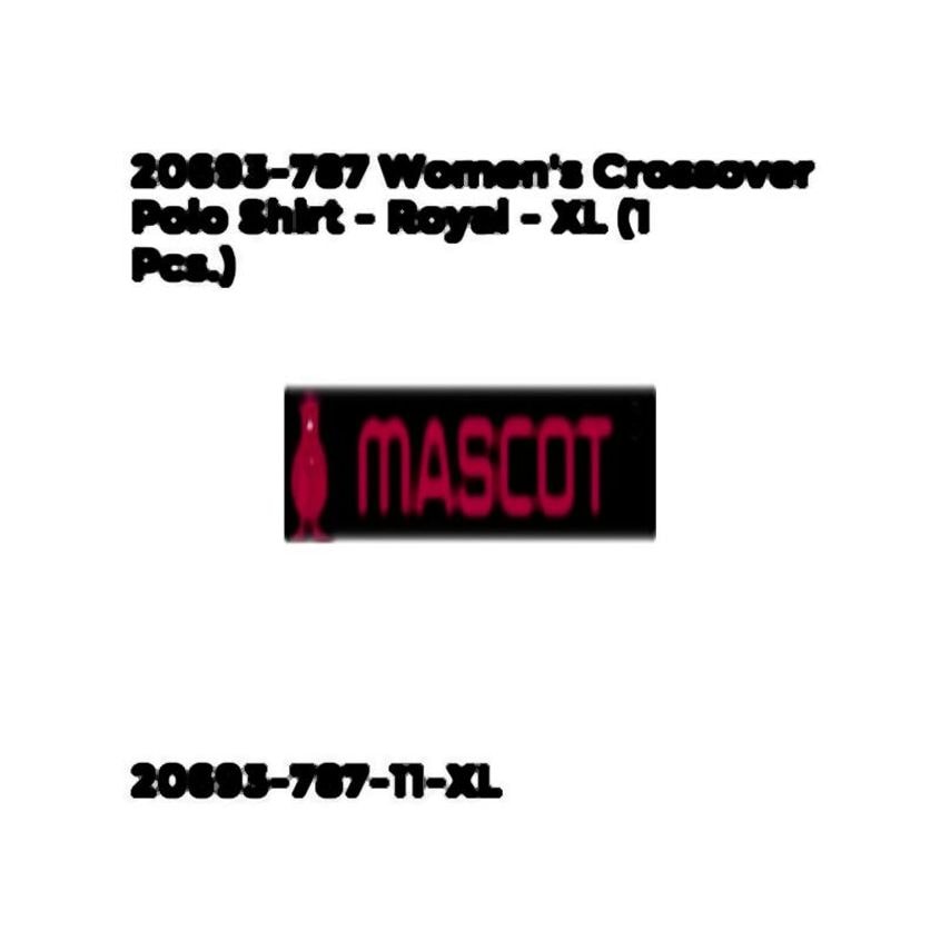 Mascot 20593-797 Women's Crossover Polo Shirt - Royal - 3XL (1 Pcs.)