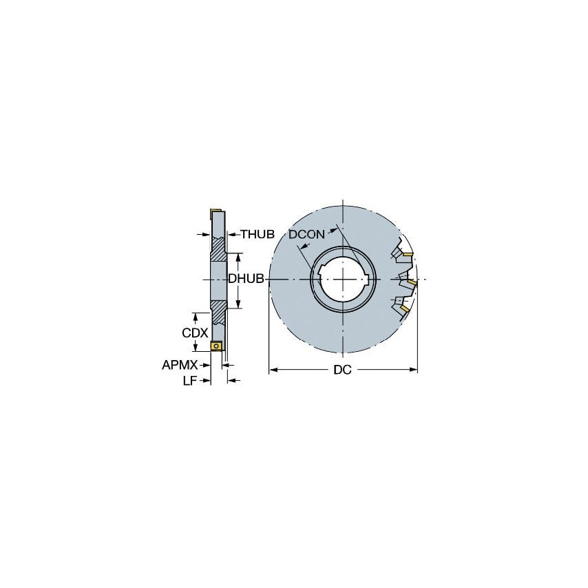 Sandvik Coromant R331.52-160S40FM Face Mill