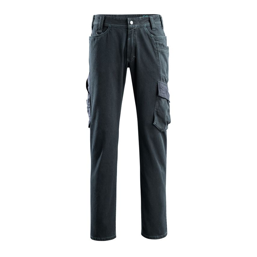 Mascot 15279-207 Hardwear Jeans with Thigh Pockets - Dark Blue Denim - W31L32