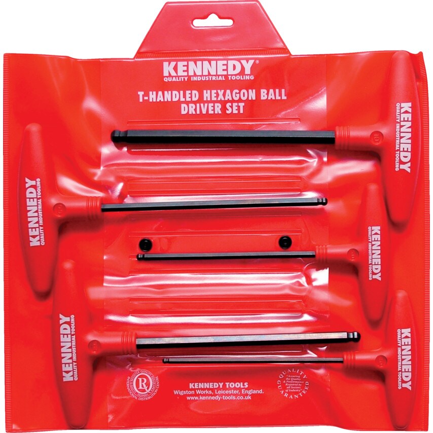 Kennedy Metric Thandle Ball Driver Set (5Pce) 00 at Zoro