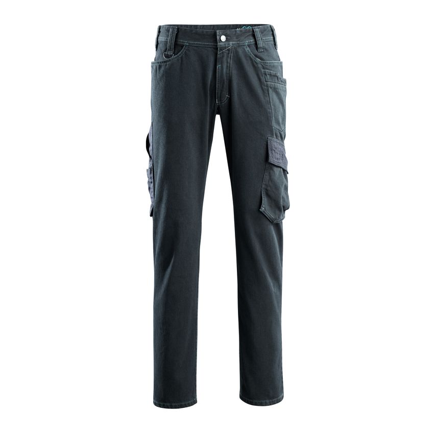 Mascot 15279-207 Hardwear Jeans with Thigh Pockets - Dark Blue Denim - W31L34