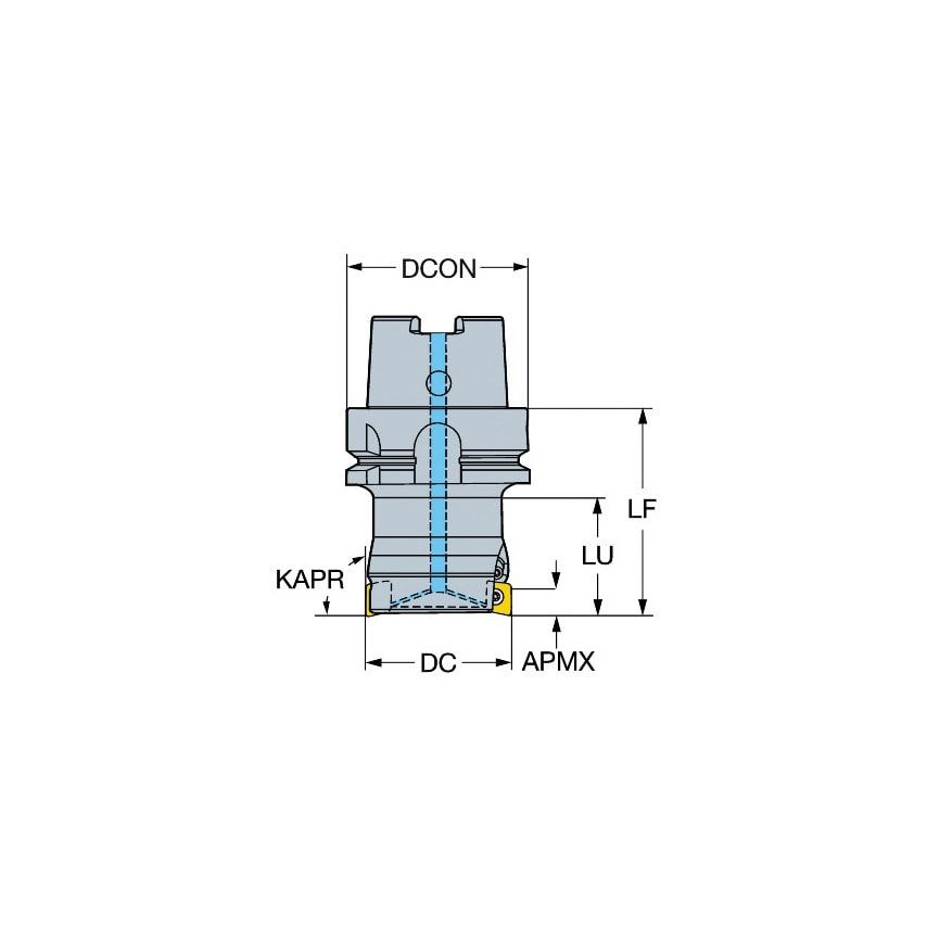Sandvik Coromant R590-125HA08-11M Face Mill