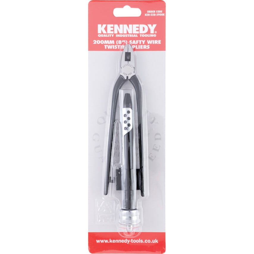 Kennedy 200mm/8" Safety Wire Twisting Pliers - Picture 4 of 4