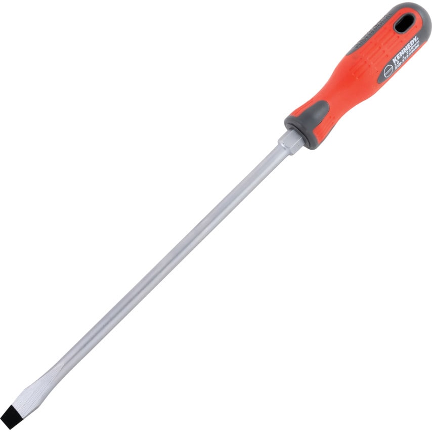 Kennedy Pro-torq Flat Head Screwdriver, 10.0mm Flared Tip, 250mm Blade