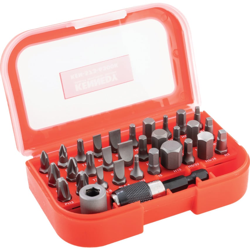 Shop Kennedy Engineers Screwdriver Bit Set 32 Piece Tools & Machining