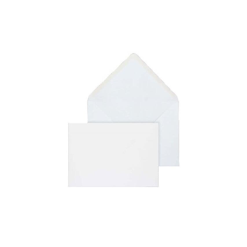 Purely Everyday Banker Invitation Gummed White 133X197 100GSM - Box of 1000