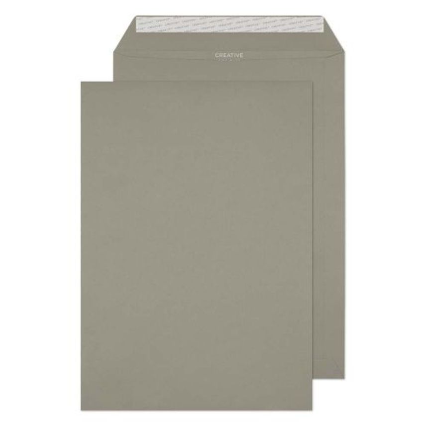 Creative Pocket Peel and Seal Storm Grey C4 324x229MM 120GSM - Box of 250
