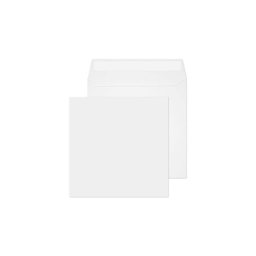 Purely Everyday Square Wallet Peel and Seal White 160X160 100GSM - Box of 500
