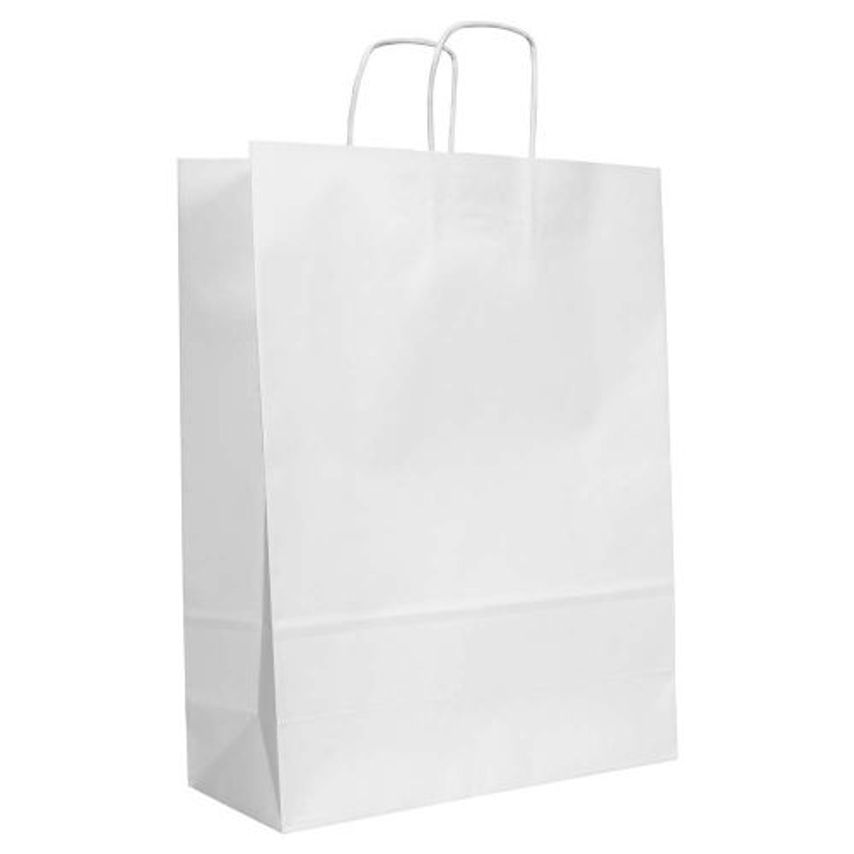 Twist Handled Kraft Paper Carrier Bags